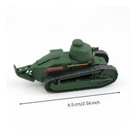 1/72 French FT Light Armored Vehicle Model Solid Resin Construction