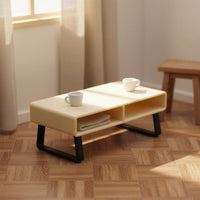 1:12 Scale Coffee Table Decorative House Model Decor Minimalist Design