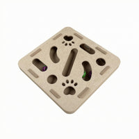 Feline Maze Box Mental Stimulation Felt Feline Toy Box Portable