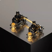 Mechanical Keyboard Stabilizer Kit No Tuning Required PCB Mount Stabilizer Gold Wires for DIY Builders