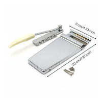 Vibrola Tailpiece Solid Brass Guitar Tone Modulation Bridge Stays in Tune