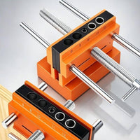 Self Centering Doweling Jig Wear-Resistant Dowel Drilling Jig for Cabinet Making