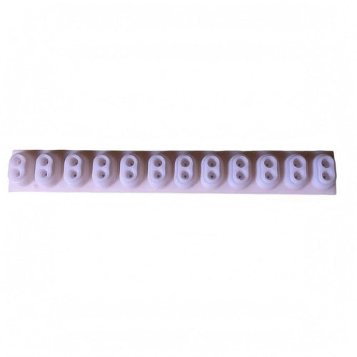12-Connection Rubber Strip Replacement Part Keyboard Conductive Pad Long Narrow