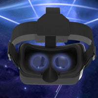 3D VR Headset with Controller Head Mounted Display Comfortable Wear for Gamers