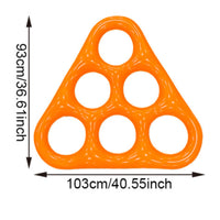 Hexagon Pool Toss Toy Thickened Inflatable Toss Game Interactive for Children