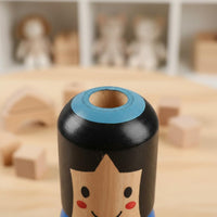 Unstoppable Wooden Doll Fun to Hit Enchanting Wooden Man Toy Stress Relief