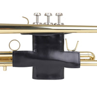 Leather Trumpet Hand Protector Easy Installation Trumpet Valve Guard
