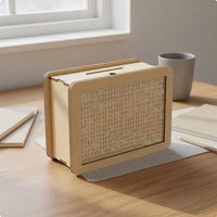 Wooden coin Saving Box Wood Construction Savings Chart Box Financial Literacy Tool Home Ornament for Kids, Adults