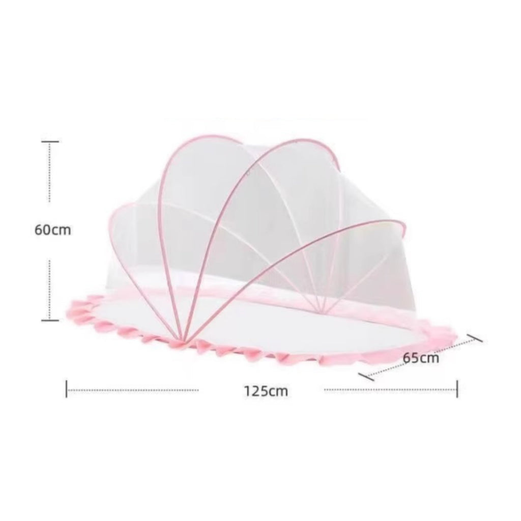 Foldable Baby Net Dense Mesh Full Cover Crib Net Portable for Babies