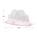 Foldable Baby Net Dense Mesh Full Cover Crib Net Portable for Babies