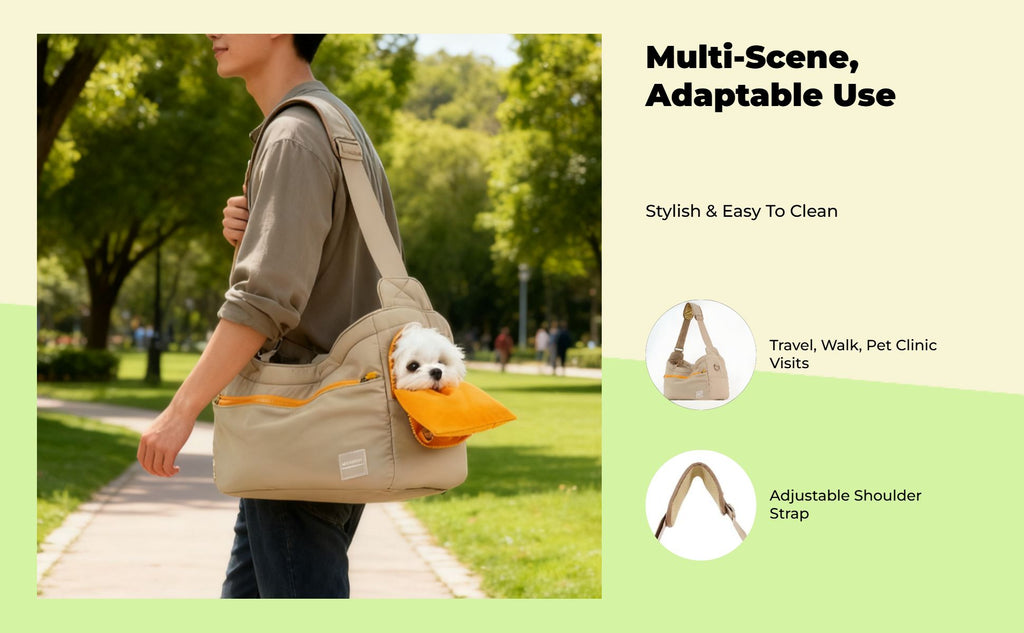 Breathable hands-free pet carrier