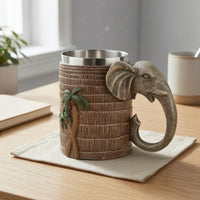 Elephant Cup Decorative Finish Drinkware Complimentary