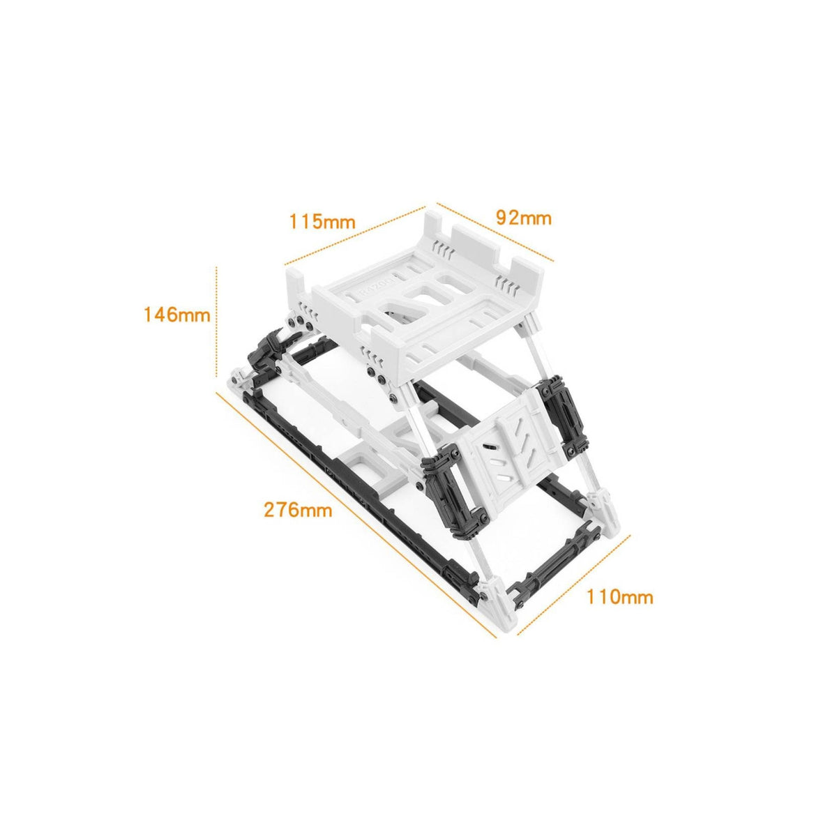 Rc Car Parking Stand Triangular Frame 3d Printed Rc Car Stand
