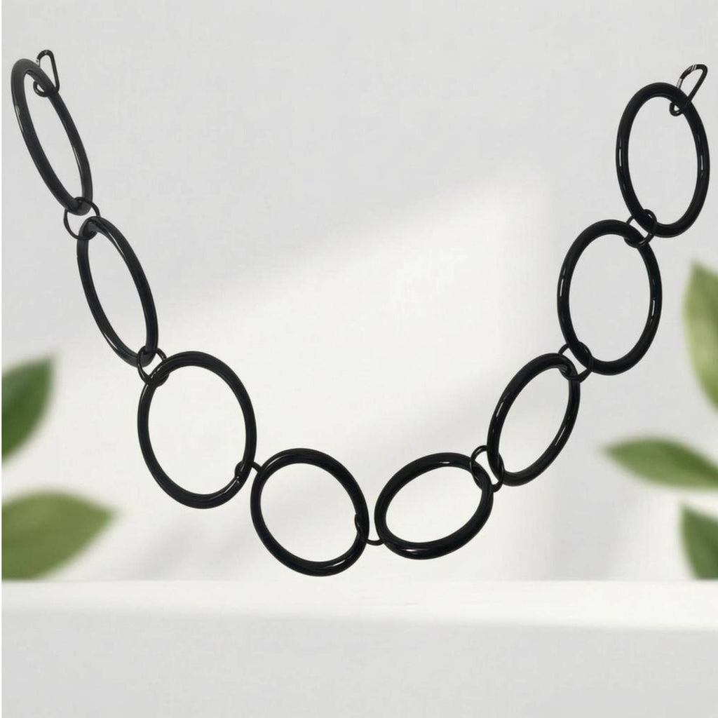 Reptile Climbing Toy Circular Hoops Hoop Ladder Black for Enclosure, Reptiles