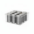Lidded Can and Pouch holder Easy to hygienic pet Supply Container long-lasting
