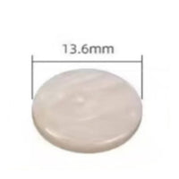 Pearlescent Trumpet Button Mother of Pearl Inlay Trumpet Key Button for Repair