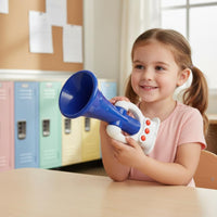 Plastic Megaphone Sound Making Kids Megaphone Toy Portable for Nursery School