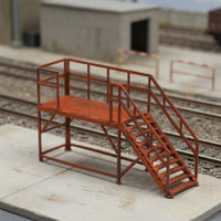 Maintenance Ladder Platform Lifelike Scenery Detailed for Hobbyists