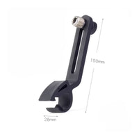 Drum Rim Audio Pickup Clamp Adjustable Angle Musical Instrument Accessory