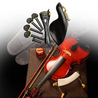 Tailpiece Chinrest Pegs Endpin Set Warm Tone Violin Accessory Kit Stable Tuning