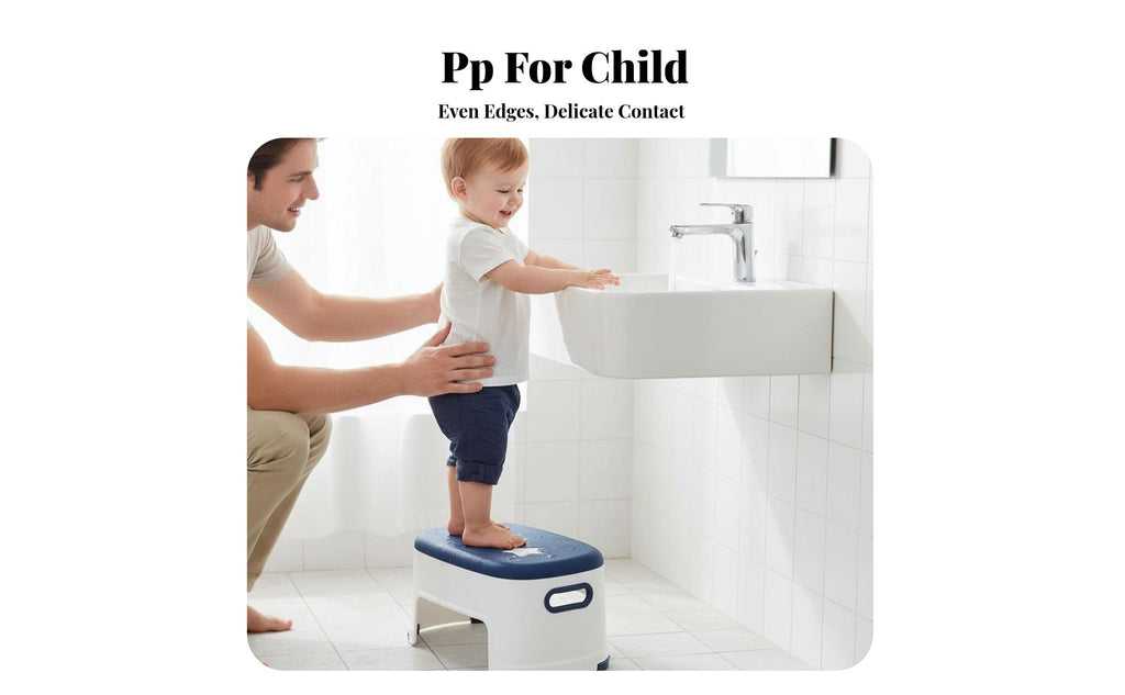 toddler's Stepping Block Anti-Slip Step Stool Strong Load-Bearing for Bathroom