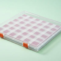 Bead Organizer Tray Box Leak-Resistant Bead Storage Box Clear with Lid Container