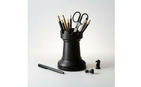 Chess Rook Pen Holder Creative Design Castle Chess Piece Writing Instrument Cup