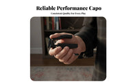 Guitar Capo Compact Design Quick Change Capo Preserving Padding Fretboard Clamp for Music Class
