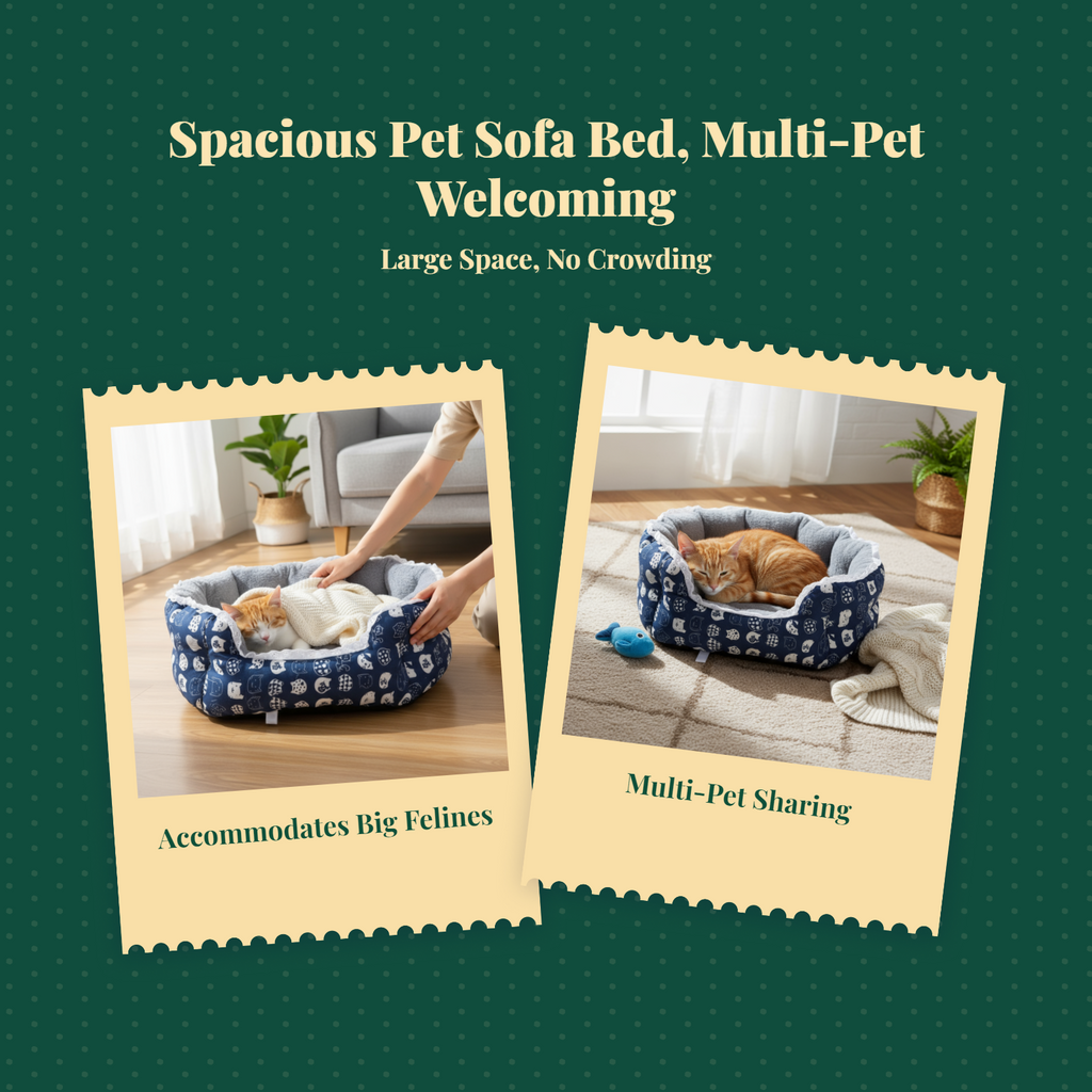 Windproof elevated indoor pet bed