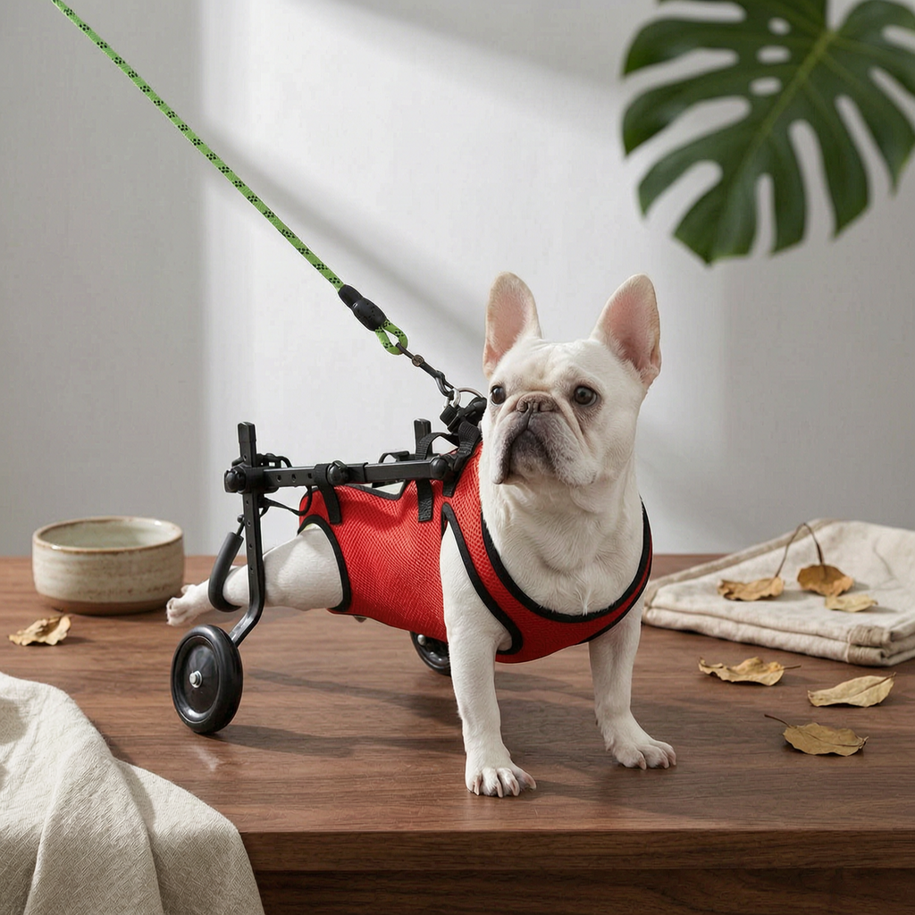 Rehabilitation Dog Wheelchair Stable Hind Leg Carrier Durable for Outdoor Walks