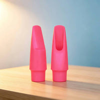 Pink Alto Sax Mouthpiece Easy to Play Alto Sax Mouthpiece Bright Color Design