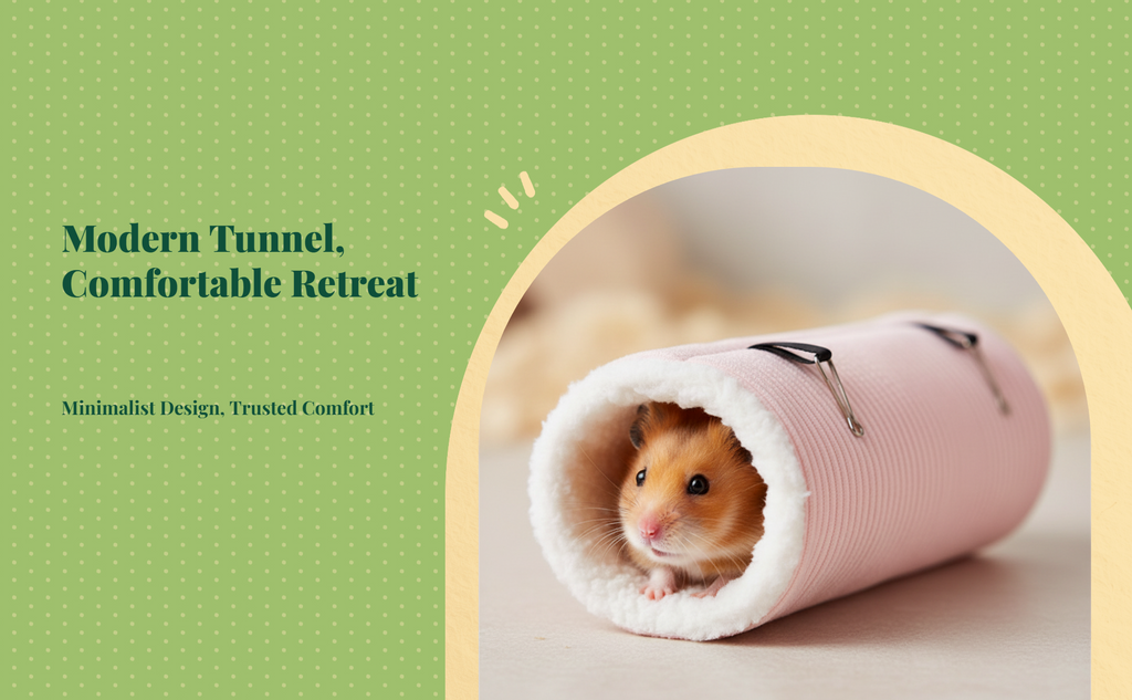 Plush Hanging Bed, Winter Hut, Small Pet Enclosure