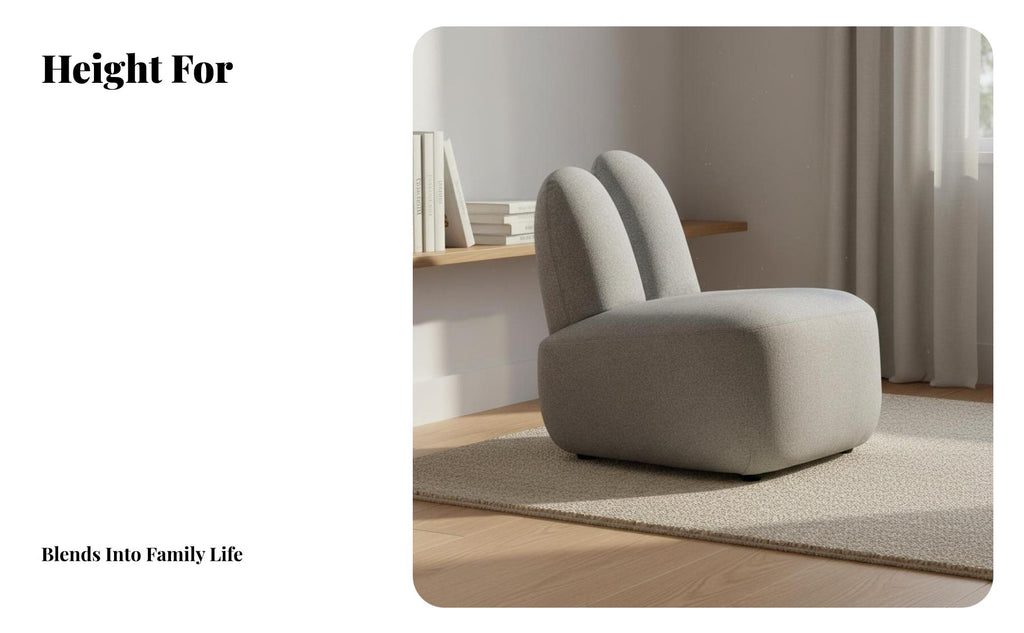 rabbit Ear Backrest rabbitShaped kids' Sofa Cute creature Design Miniature Upholstered Armchair Soft and Comfy children's Furniture Comfortable for Toddlers, Preschoolers, Babies, story Corner, Playroom, Nursery, Kindergarten