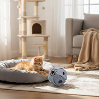 Foldable Felt Cat Toy Interactive Play Pet Supply Easy to Clean for Indoor