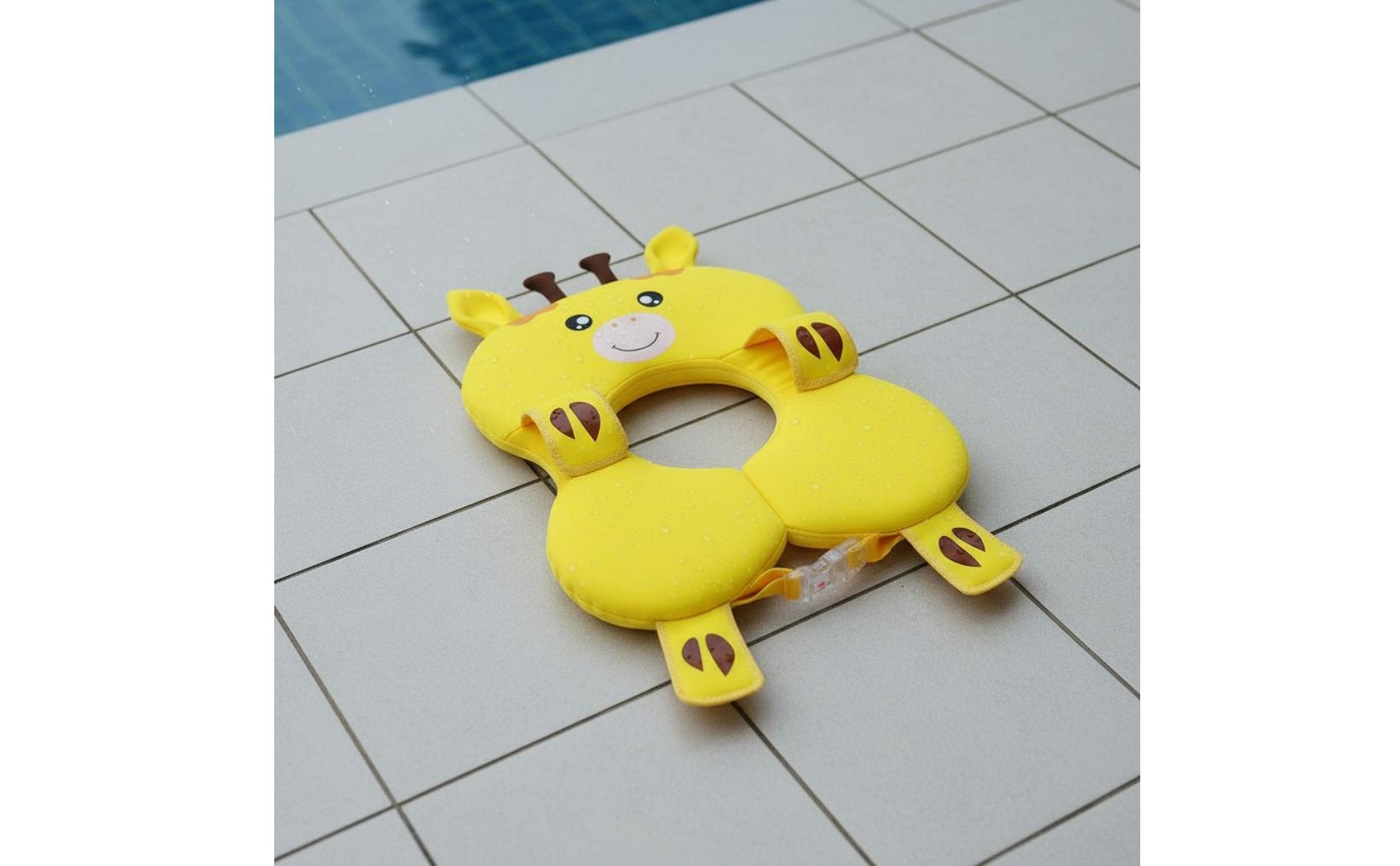 Underarm Swim Collar Adjustable Size Deer Swim Buoy Leg Support for Babies