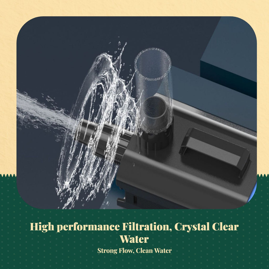 Quiet Underwater Pump for Aquariums, Ponds, Hydroponics