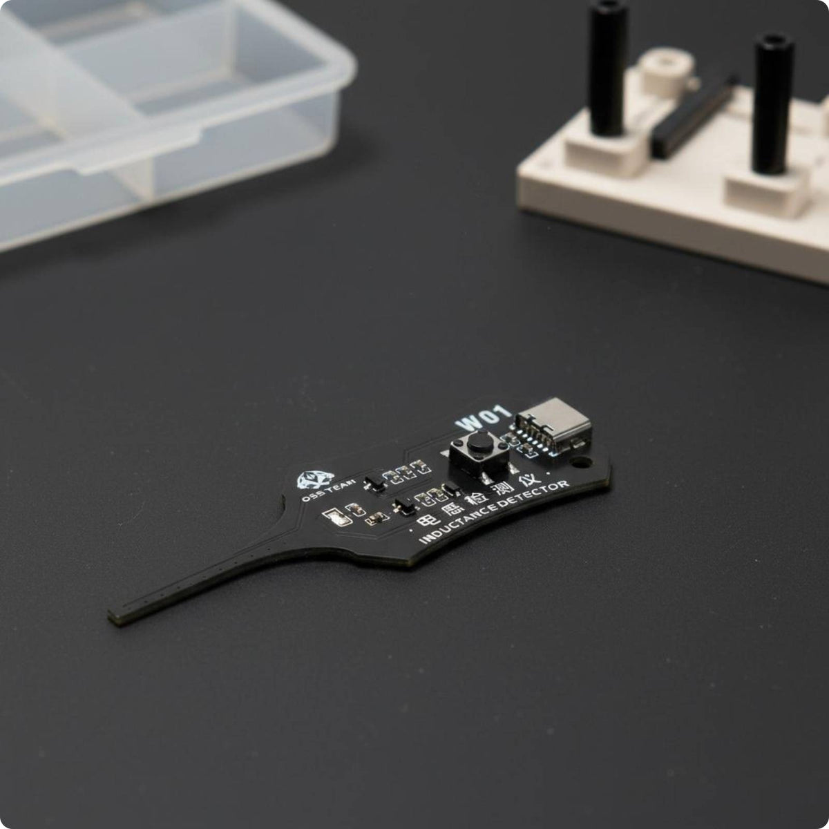 Type-C Inductor Tester No Desoldering Needed Mainboard Coil Testing Tool