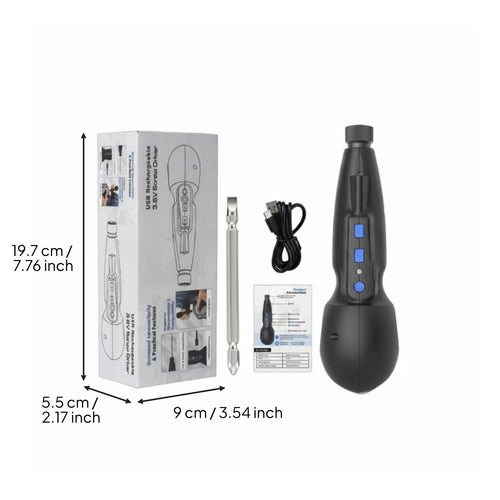 Cordless Screwdriver Set Forward and Backward for Electricians