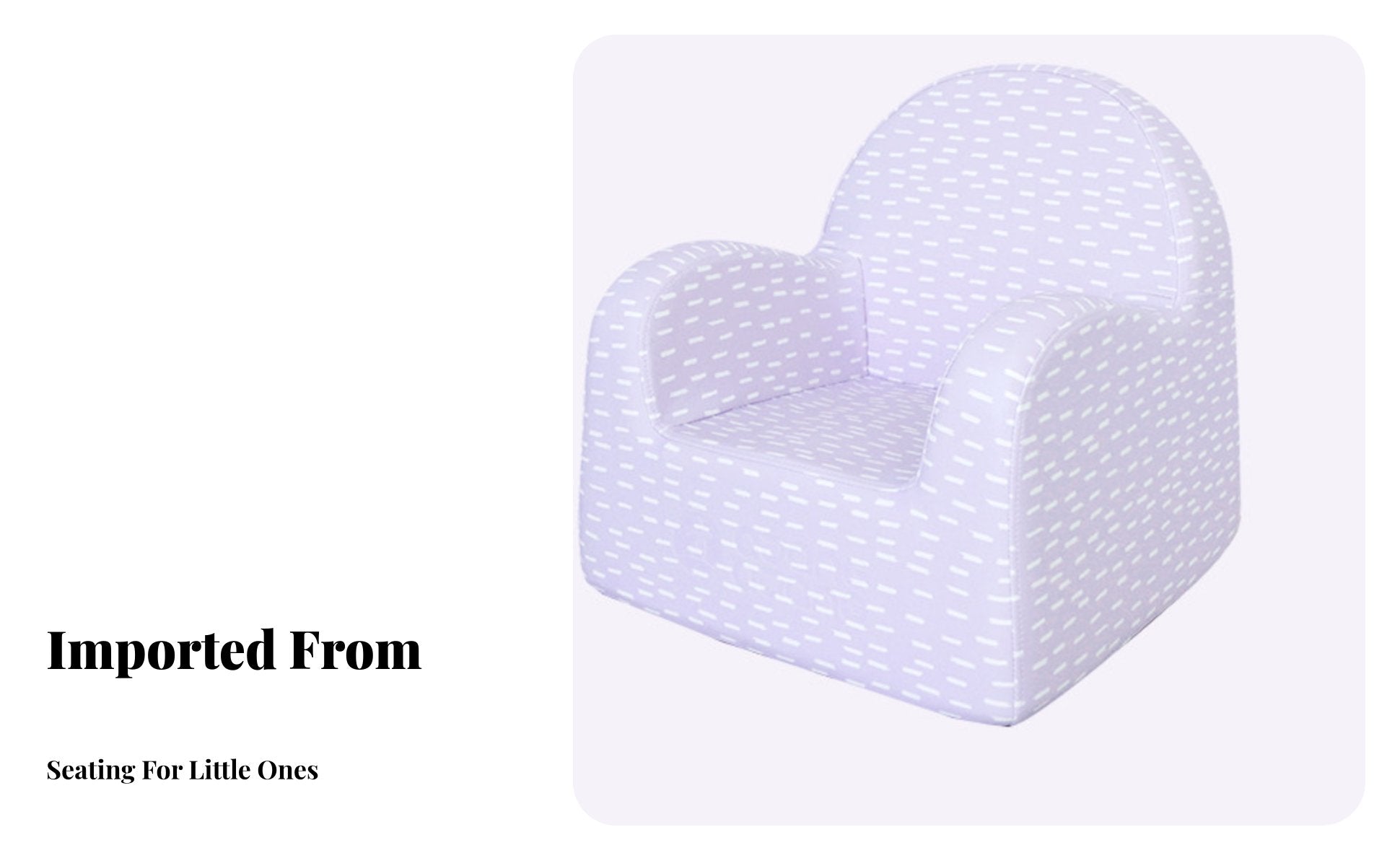 Upholstered Baby Sofa Long-Lasting Upholstered child's Seat for Boys, Girls