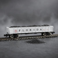 Florida FEC Carbon Car Detailed Lettering Model Train Miniature Rail Accessory