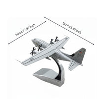 C-130J Model Airplane 1:200 Scale Collectible Item Detailed Finish Desk Decor for Aviation Fans
