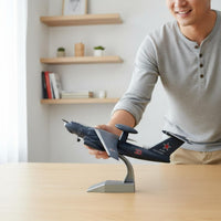 Beriev A-50U Model Alloy Build A-50U Scale Model Detailed Paint Metal Plane Ornament for Aviation Fans, Collectors, Shelf, Desk, Cabinet