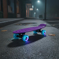 17 Inch Ocean Skateboard Non-Slip Deck Mini Cruiser Skateboard for Commuting