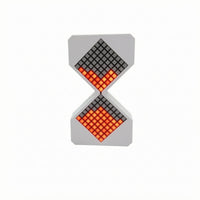 LED Countdown Timer Diamond-Shaped Timekeeper Compact