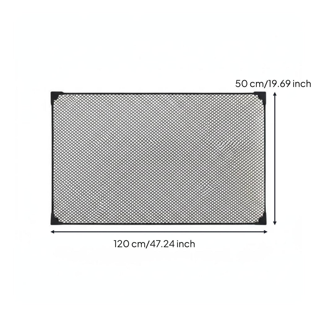 Aquatic Aquarium Net Cover Universal Fit Stick-on Aquarium Cover Easy to Cut