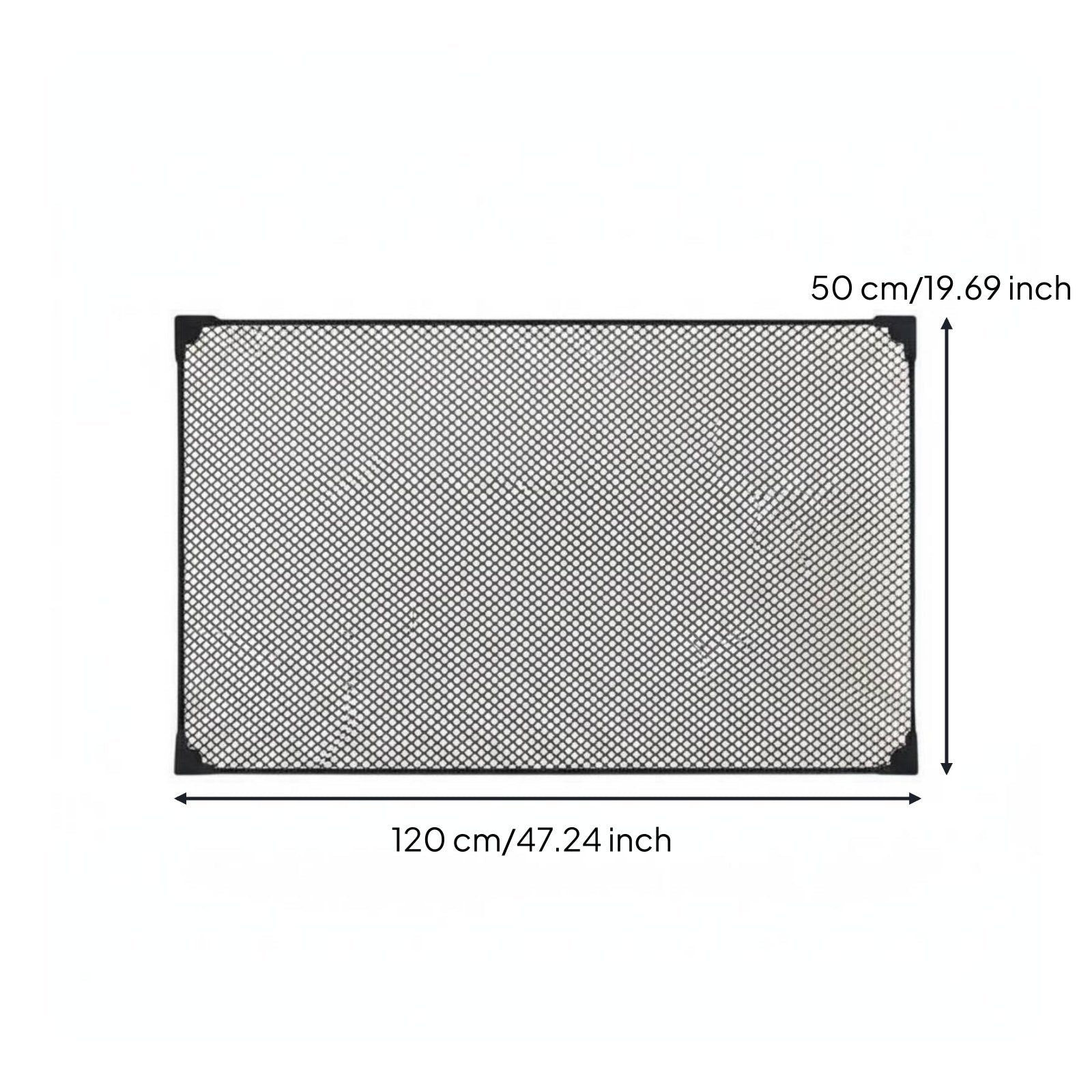 Aquatic Aquarium Net Cover Universal Fit Stick-on Aquarium Cover Easy to Cut