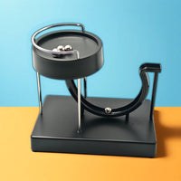 Continuous Motion Machine Toy Loop Automatic Marble Run USB Powered Dynamic Art Desk Toy for Office