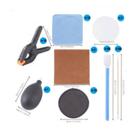 235 Pieces Card Flattening Kit Removes Dust & Fingerprints