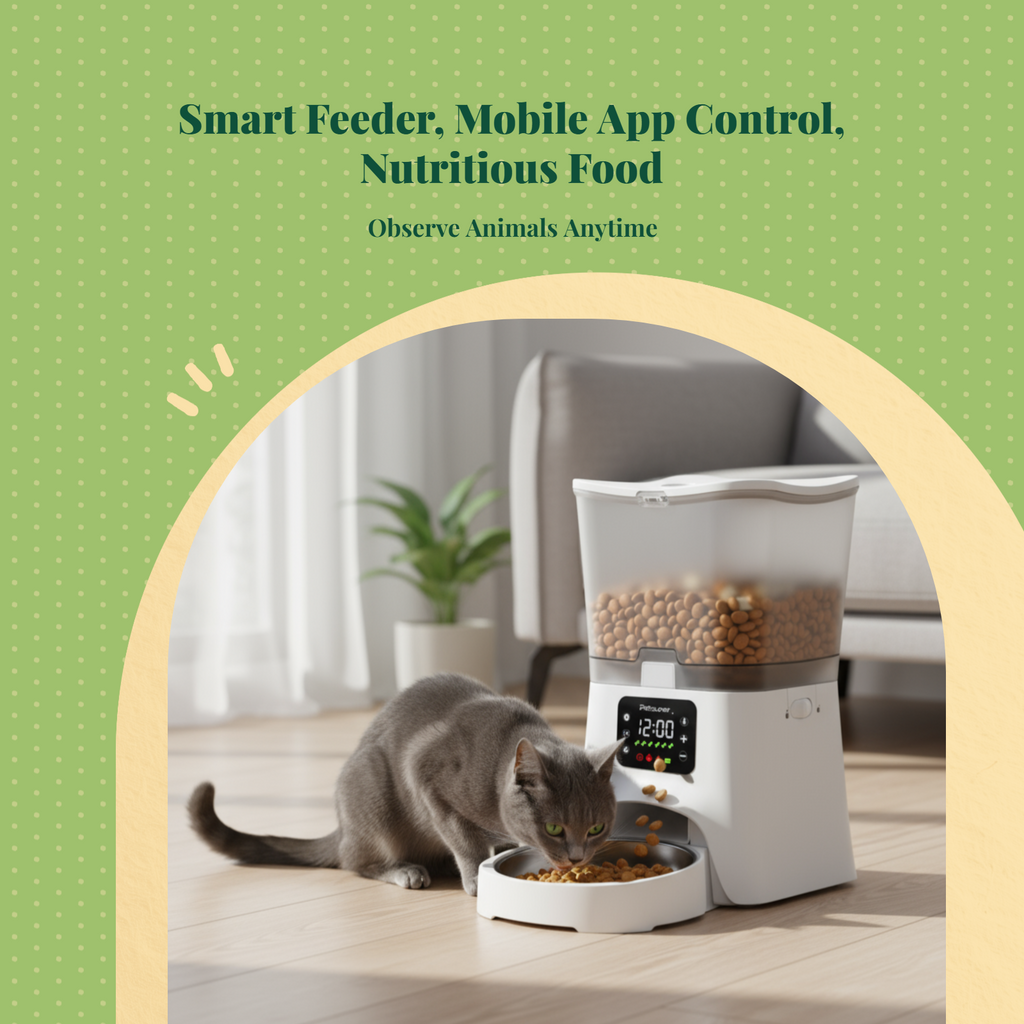 App-Controlled Cat Feeder