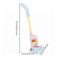 Toy Vacuum Cleaner Clear Chamber Upright Toy Vacuum Colorful Beads